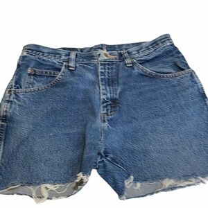 Vintage Wrangler High Waisted Cut off Jean Short